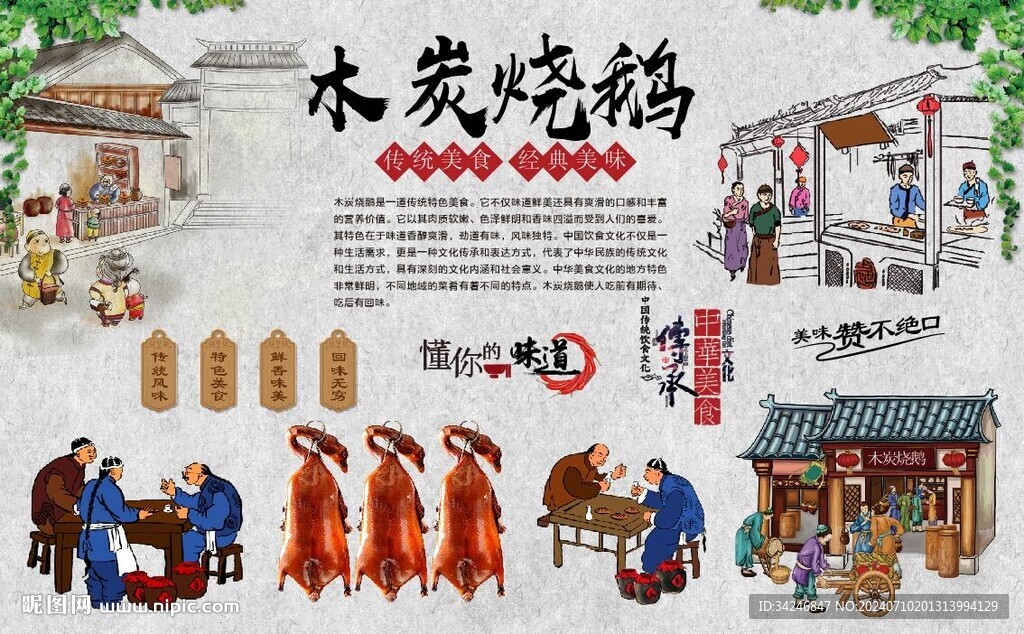 木炭燒鵝