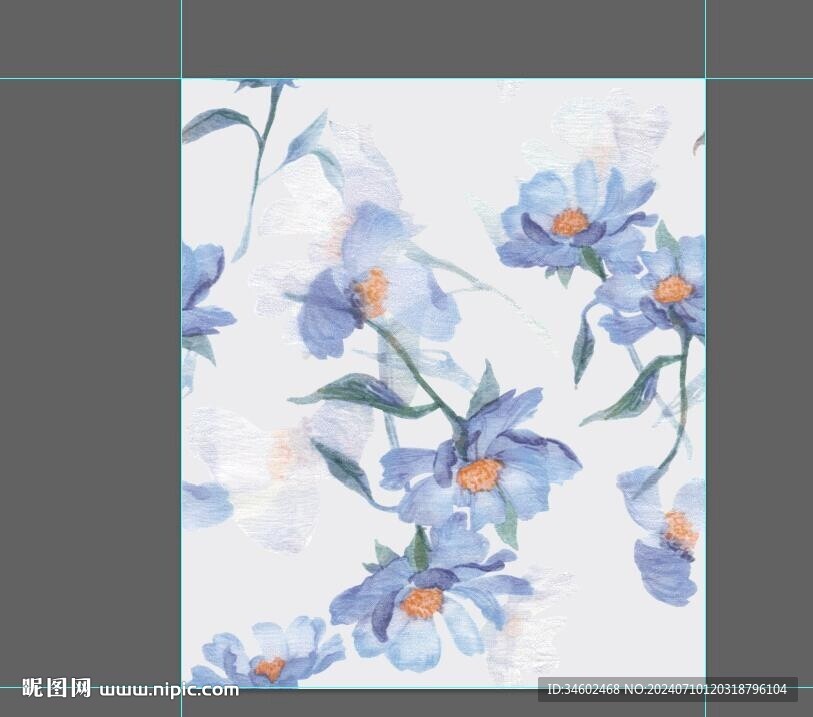 扎染花