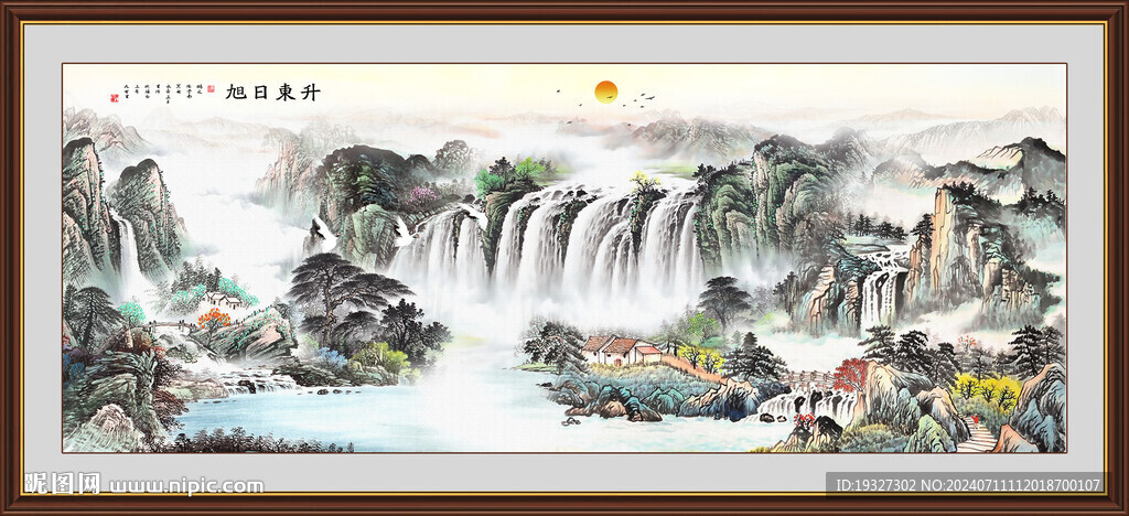 客廳風(fēng)景山水畫(huà) 