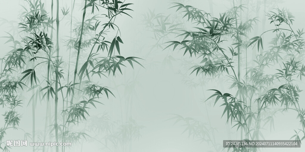 竹影