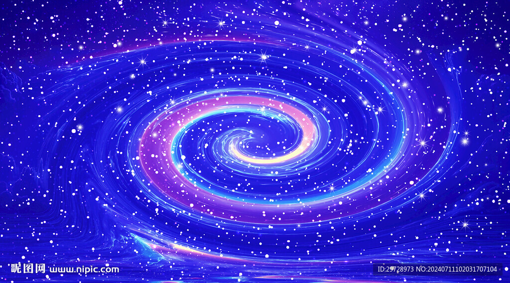 唯美宇宙星空旋渦星系