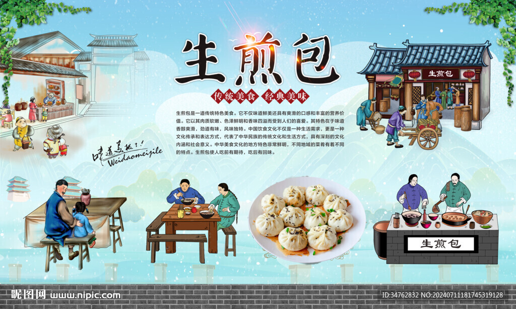 生煎包 