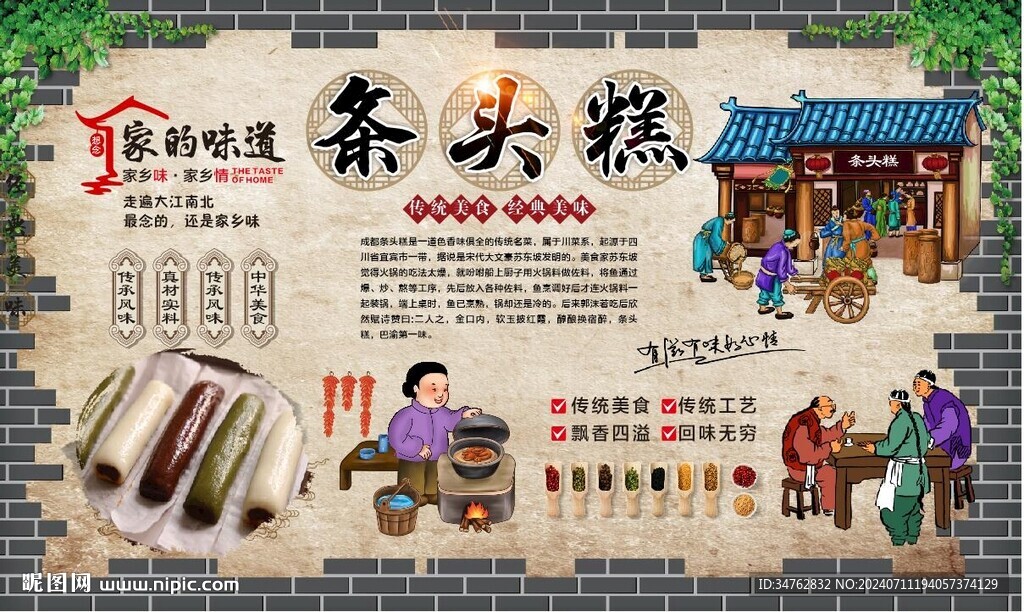 條頭糕 