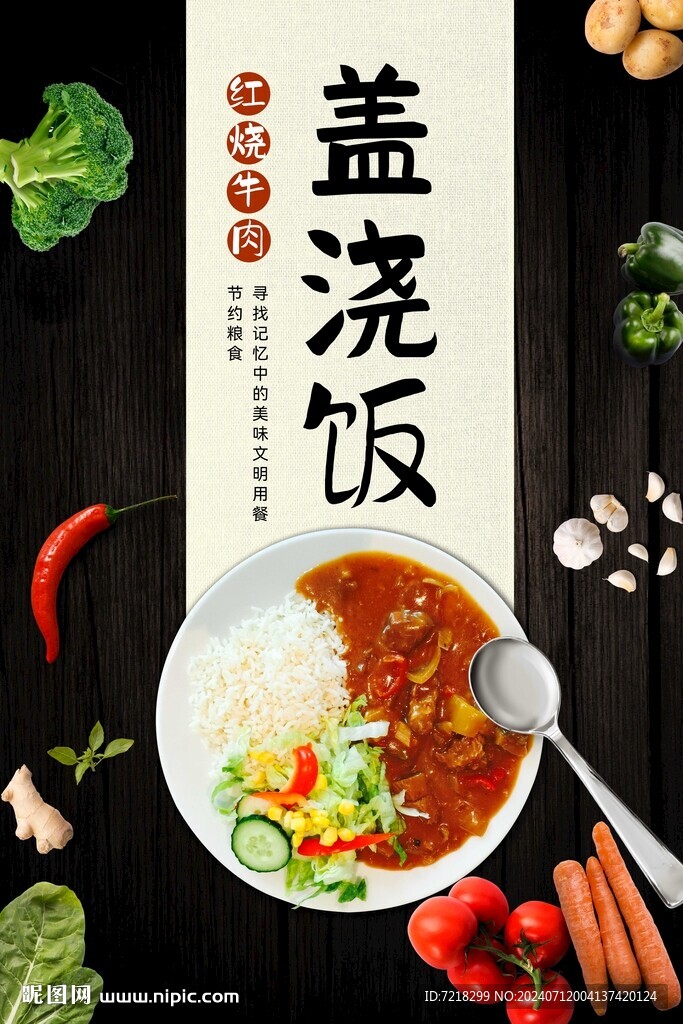 美食海報