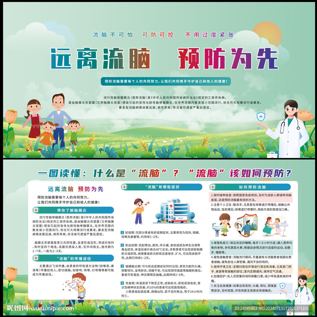 流腦預防宣傳知識
