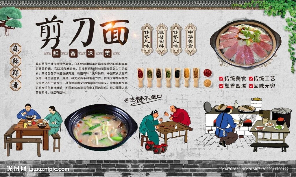 剪刀面