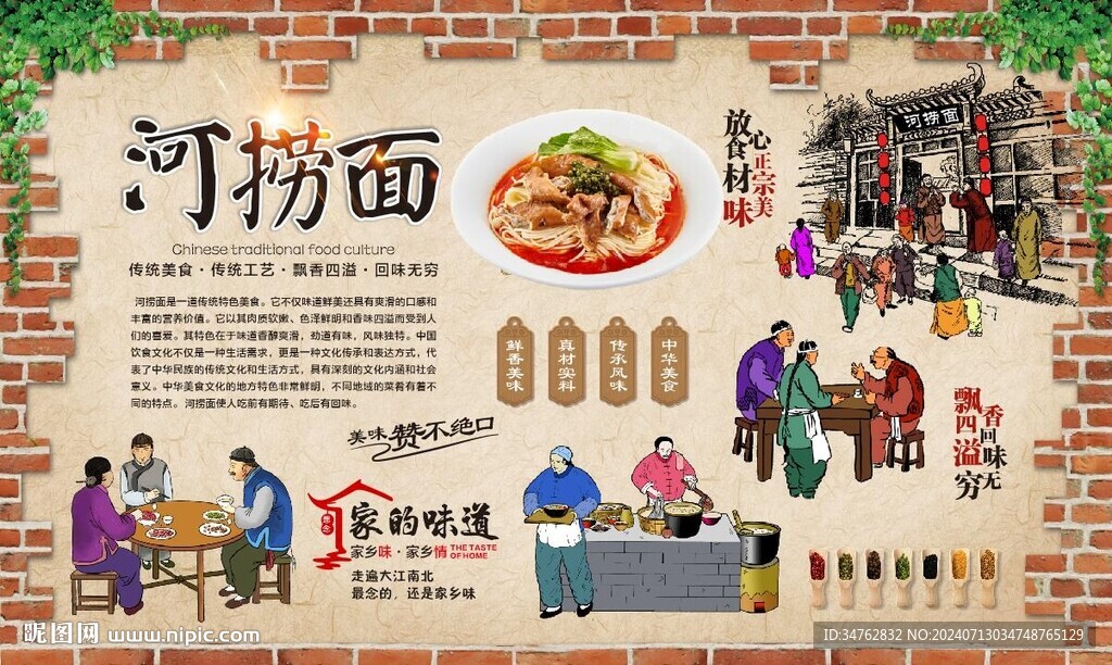 河撈面