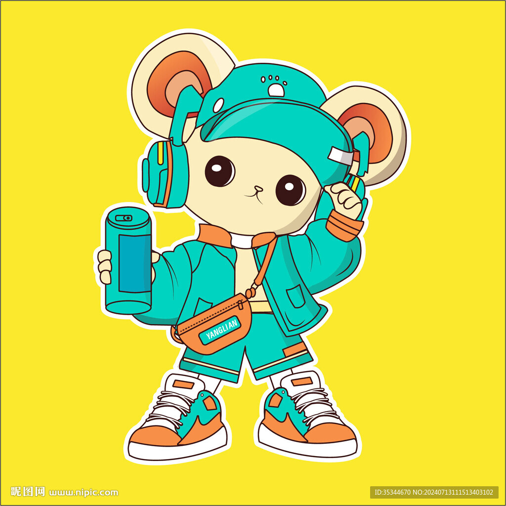 IP形象卡通插畫