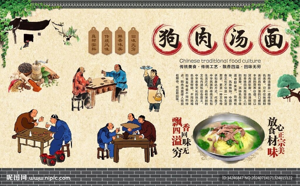 狗肉湯面館