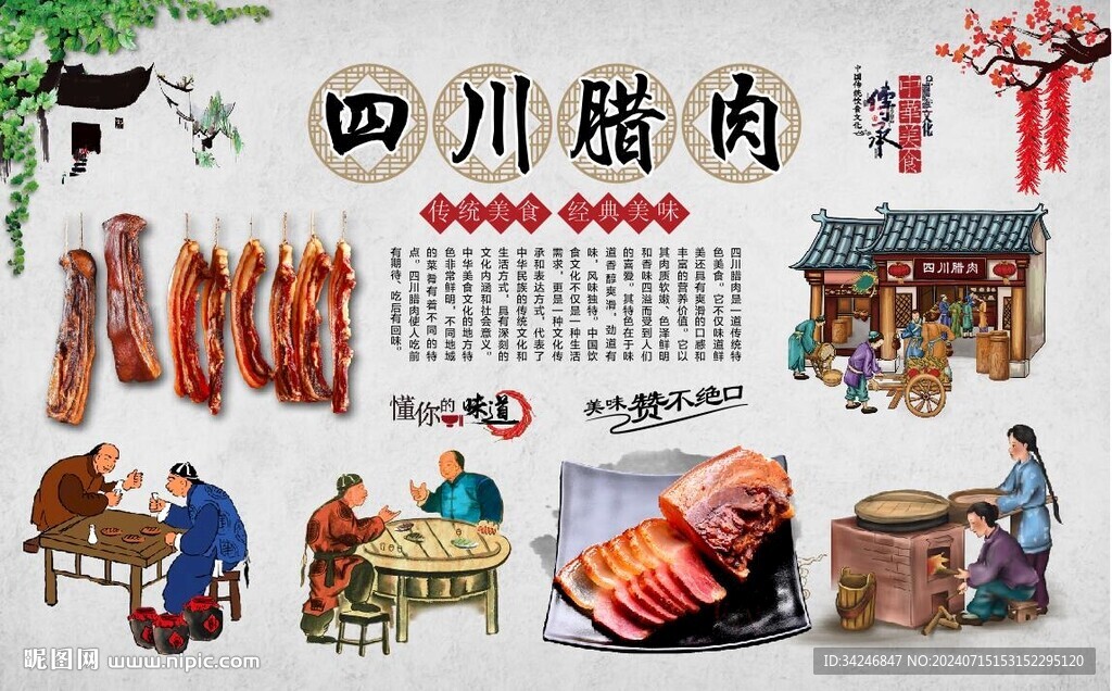 四川臘肉 