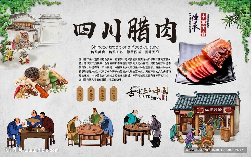 四川臘肉 