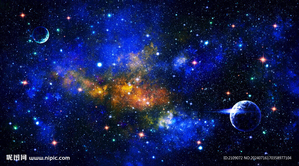 藍色星空 