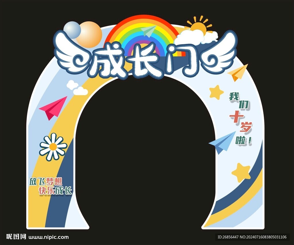 成長門拱門