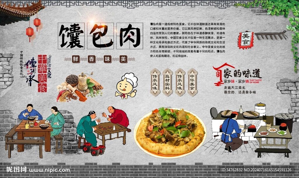 馕包肉 