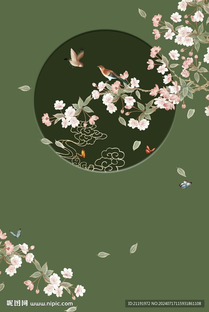 花鳥(niǎo)玄關(guān)畫(huà)