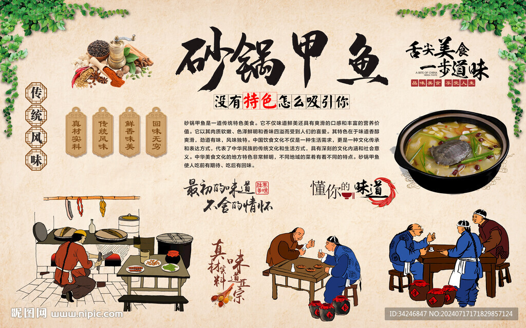 砂鍋甲魚(yú)