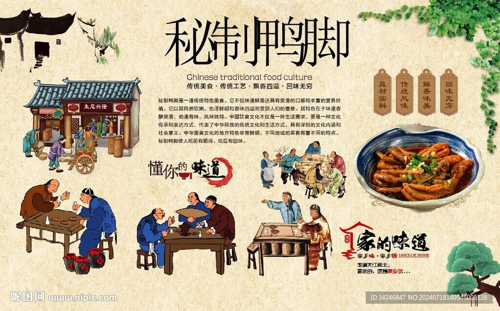 秘制鴨腳 