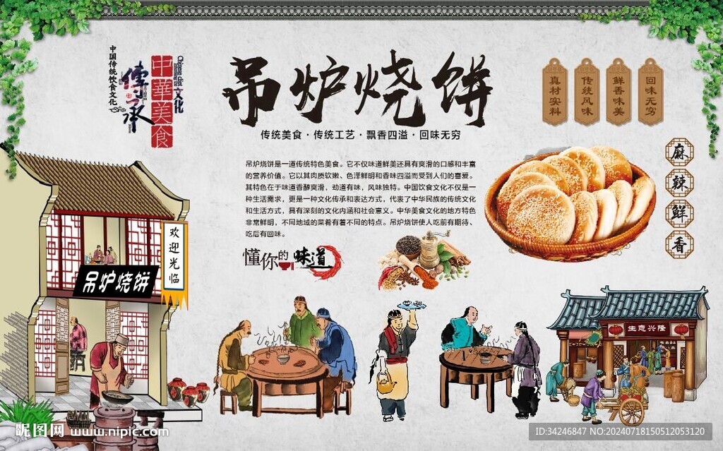 吊爐燒餅 