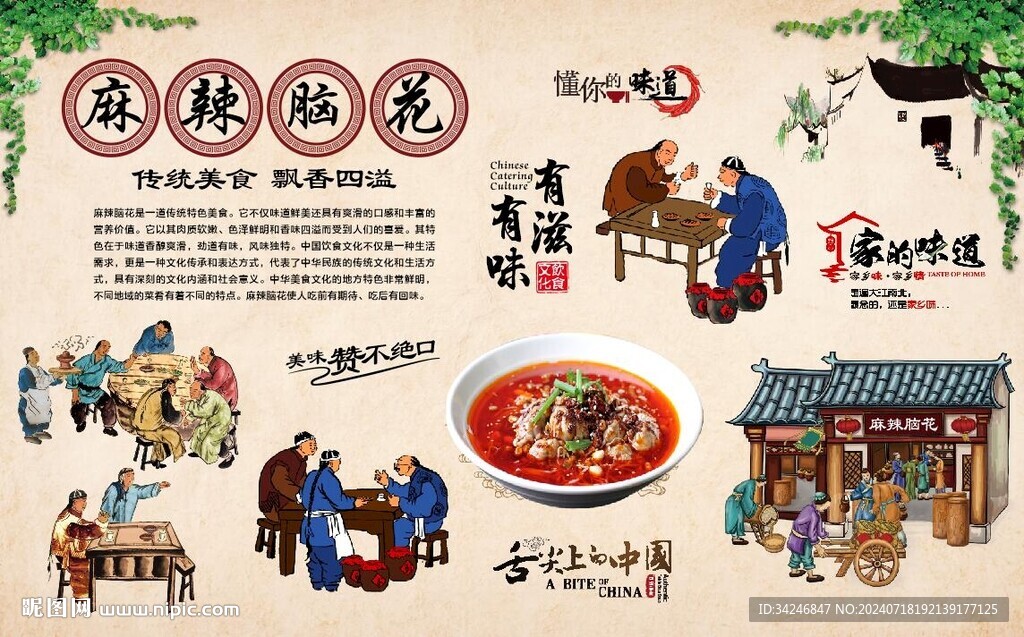 麻辣腦花 