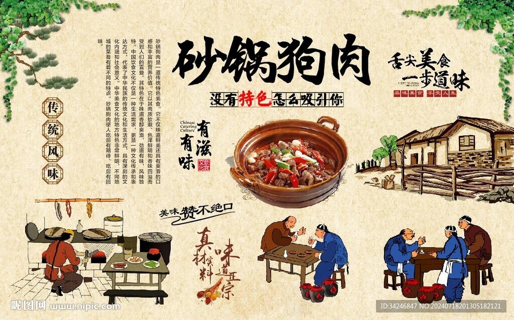 砂鍋狗肉 