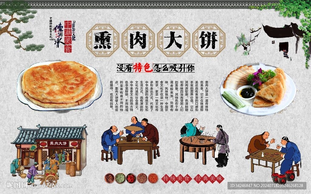 熏肉大餅