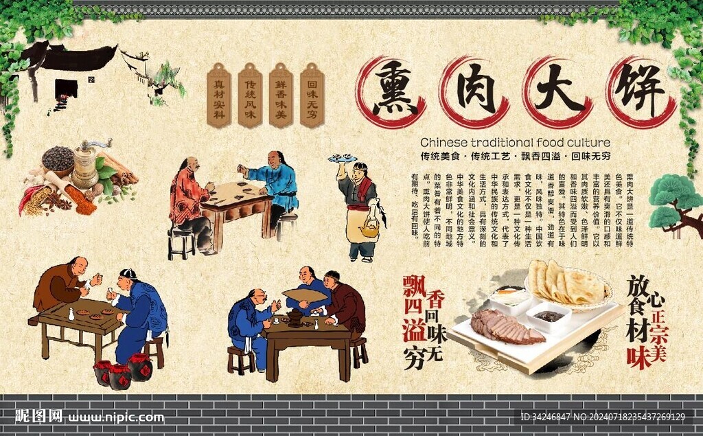 熏肉大餅