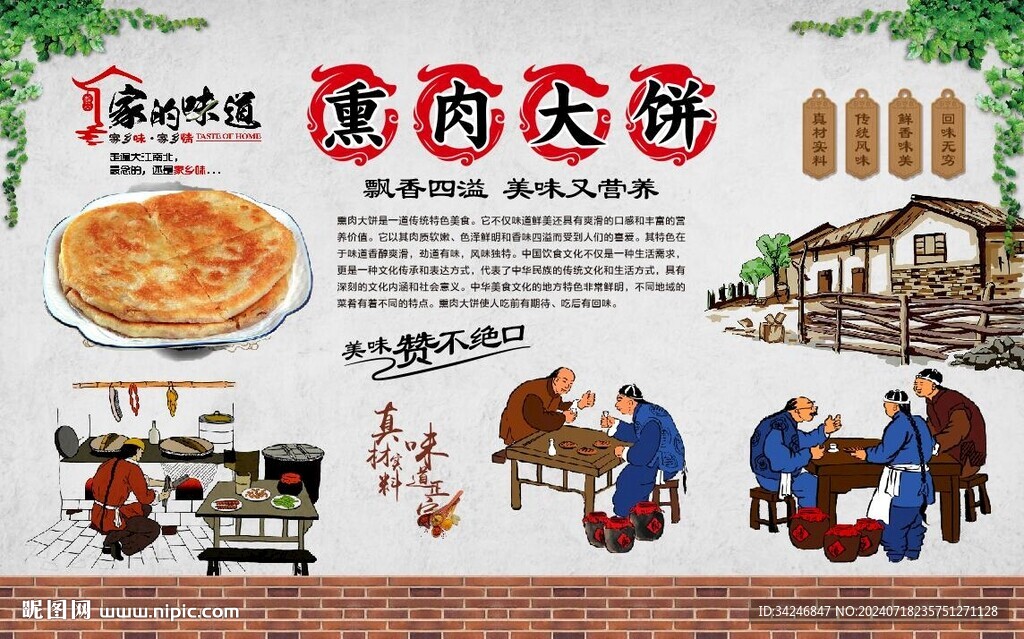熏肉大餅