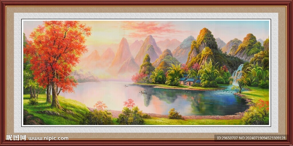 風(fēng)景山水油畫