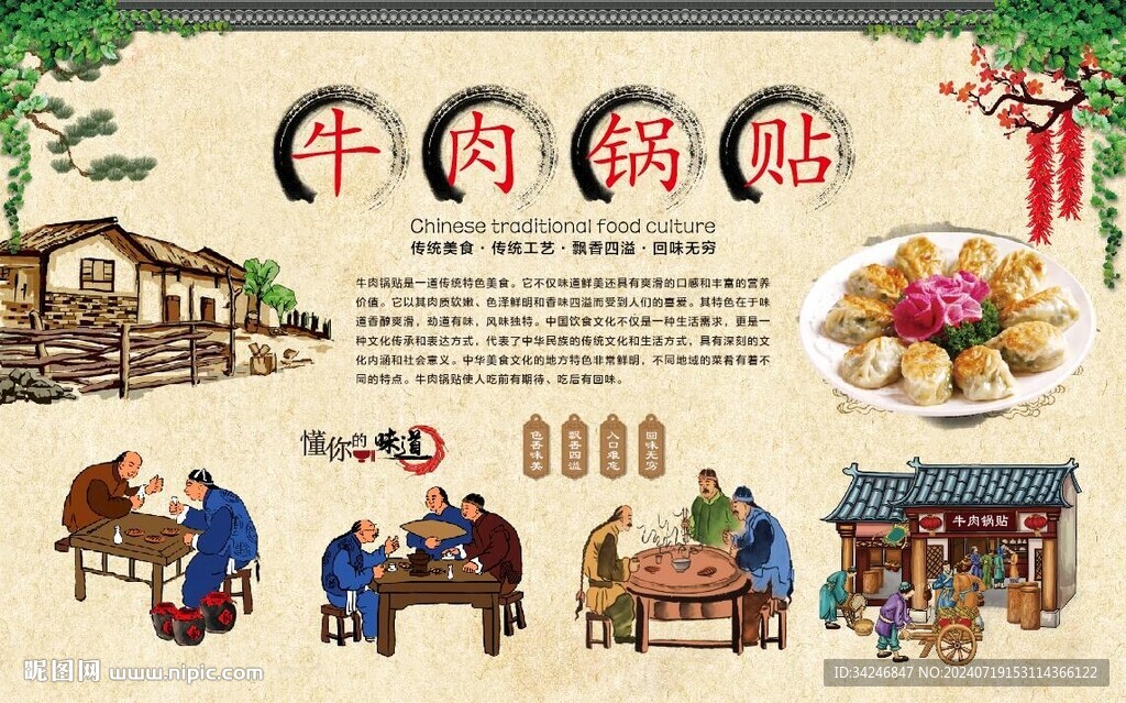 牛肉鍋貼 