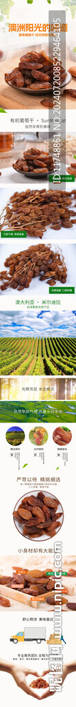 葡萄干詳情頁