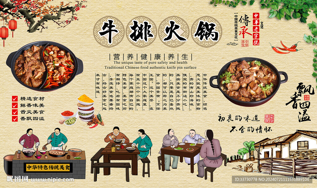 牛排火鍋