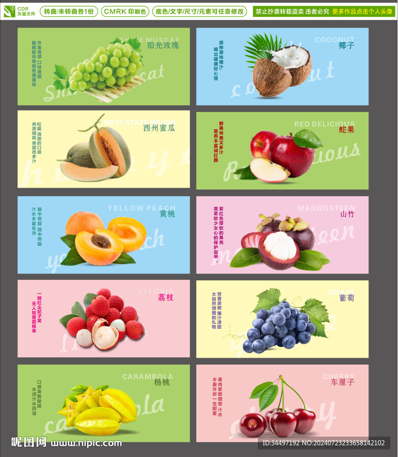 水果燈箱 