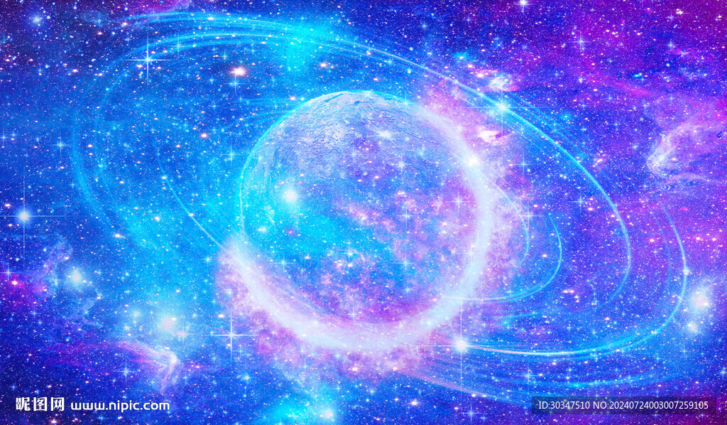 藍色星空軟膜