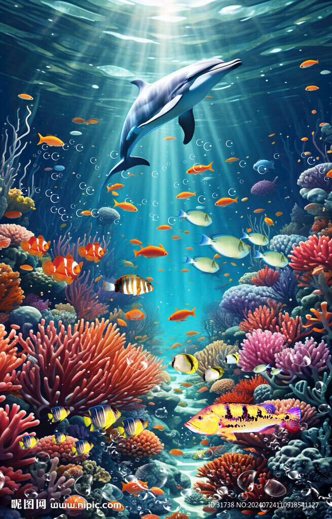 海底世界背景墻
