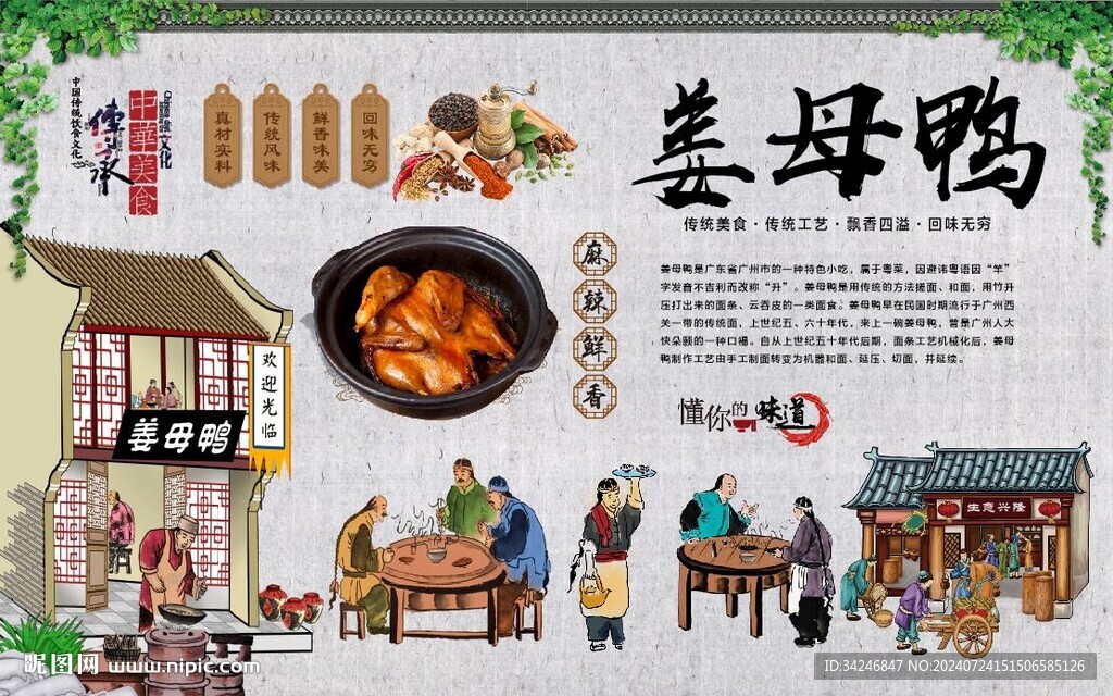 姜母鴨 