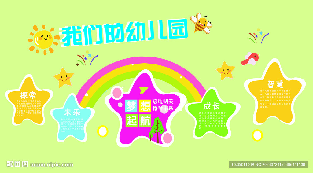 我們的幼兒園辦園理念