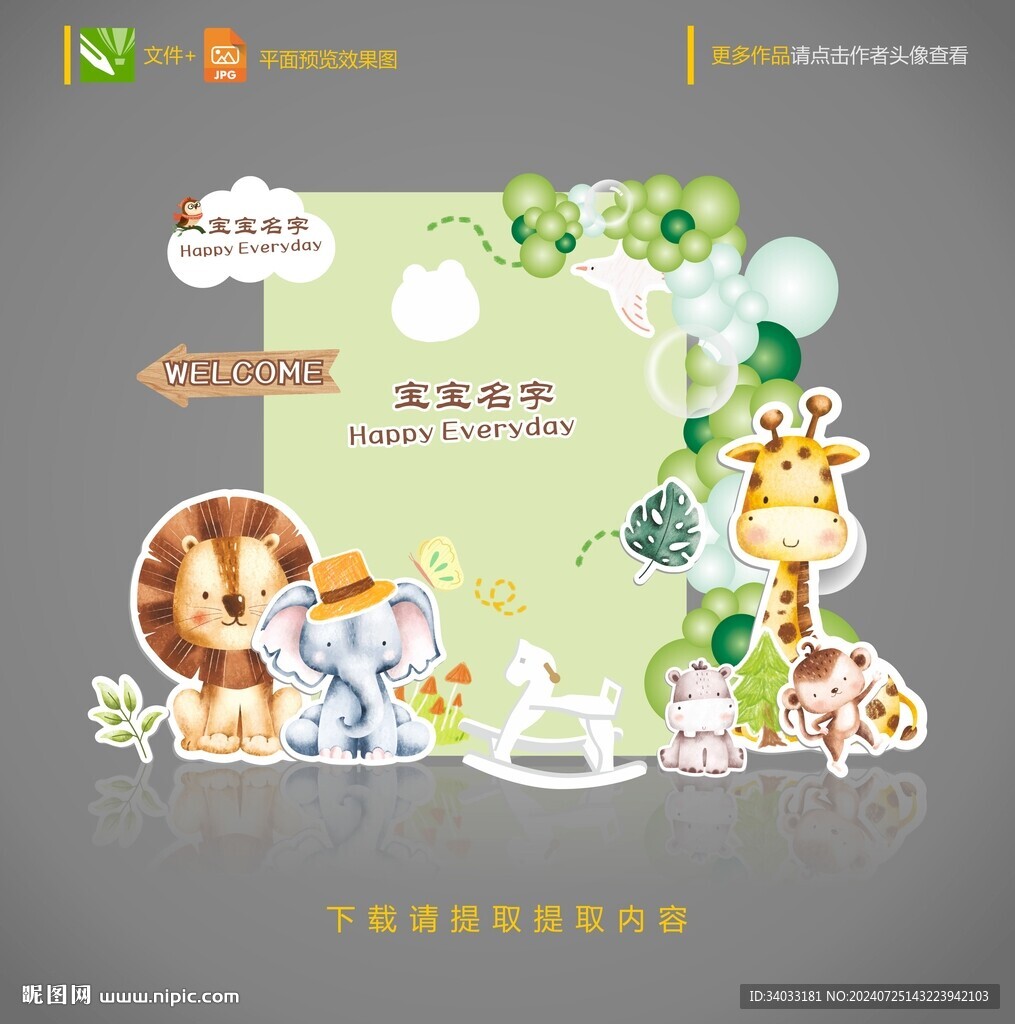 寶寶宴 滿月宴圖片