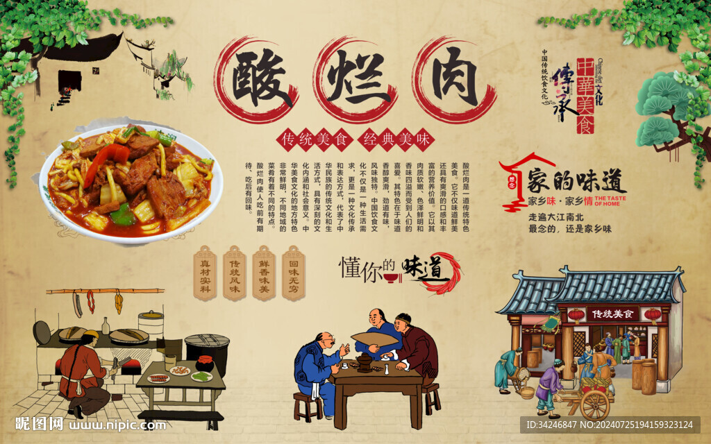 酸爛肉