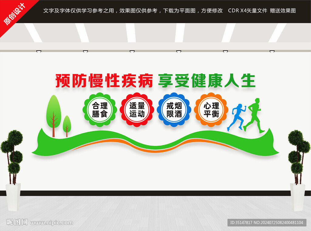 預防慢性病宣傳標語