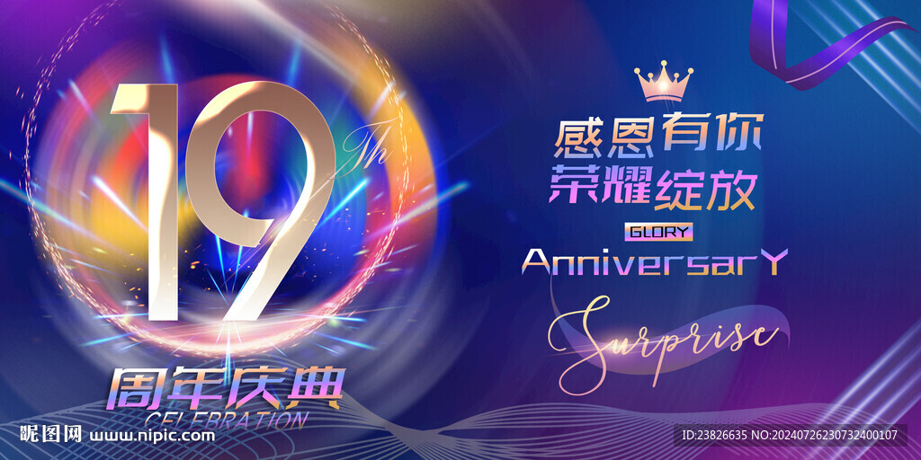 19周年海報