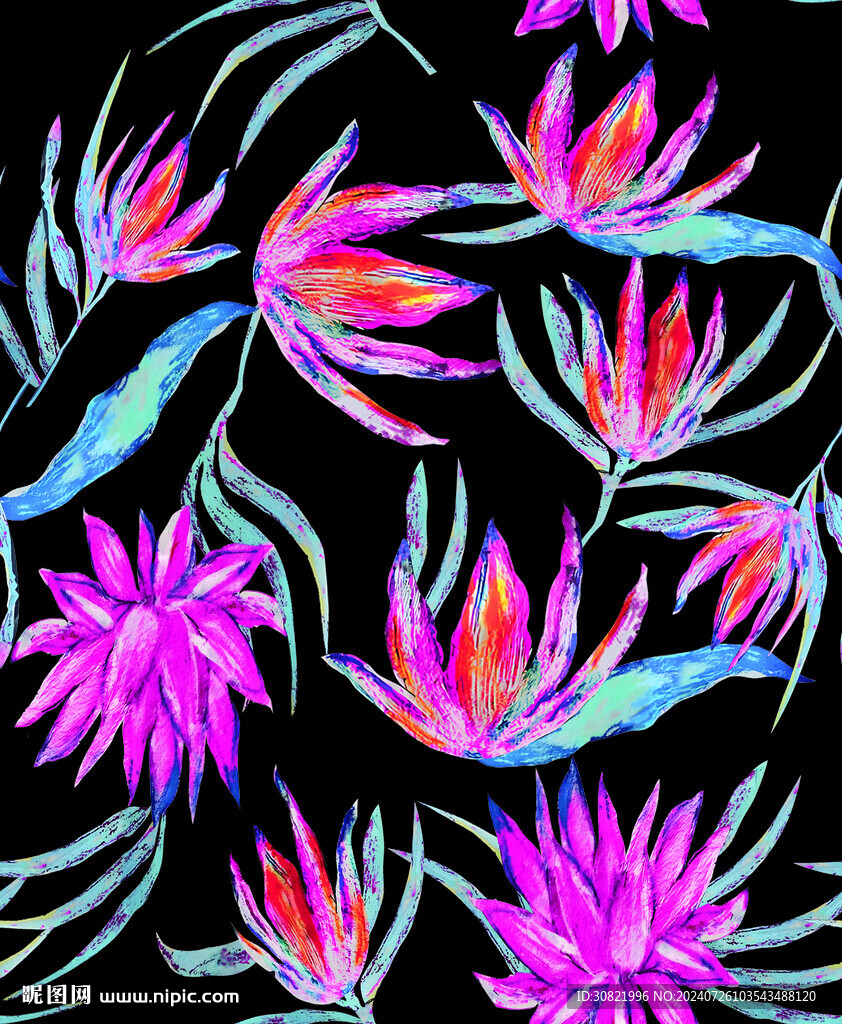 手繪花朵