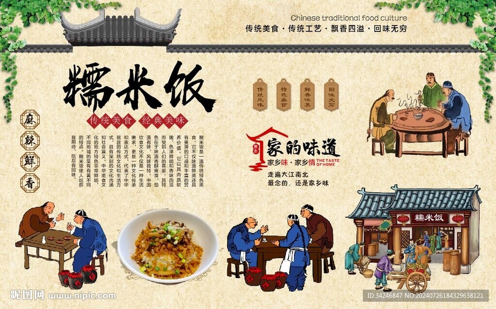 糯米飯 