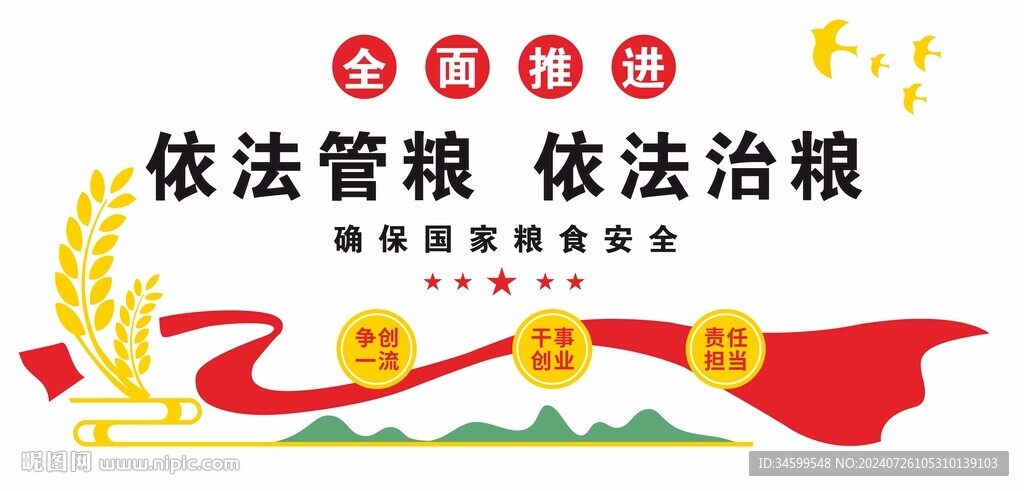 糧食文化墻