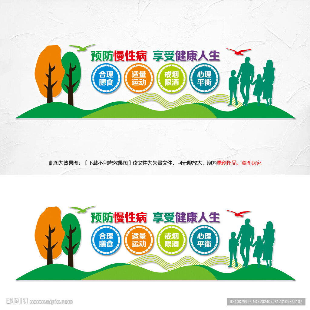 預(yù)防慢性疾病文化墻
