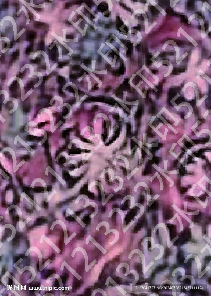 抽象花