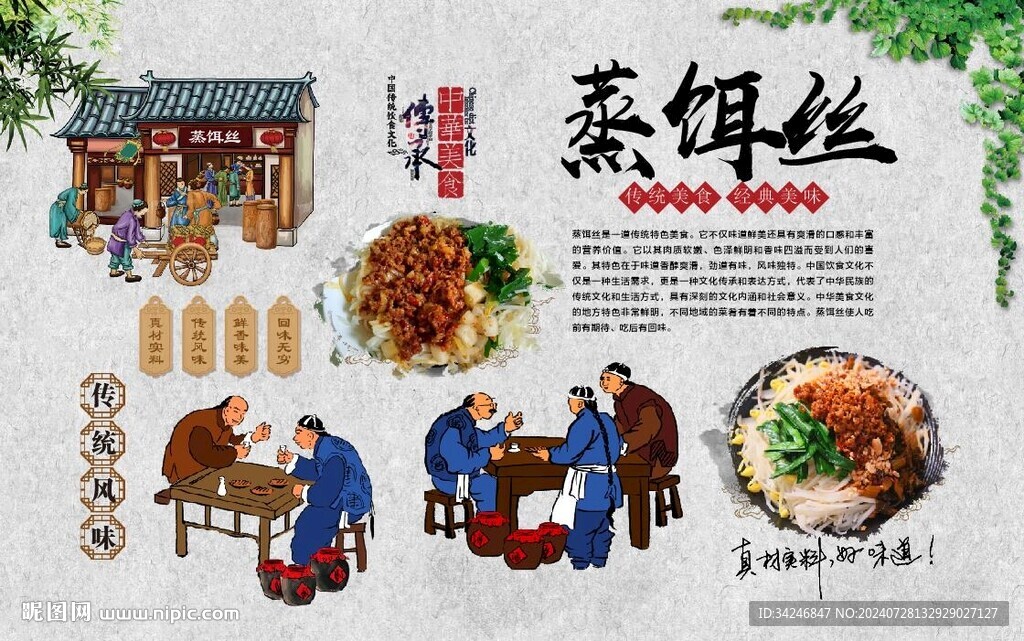 蒸餌絲 