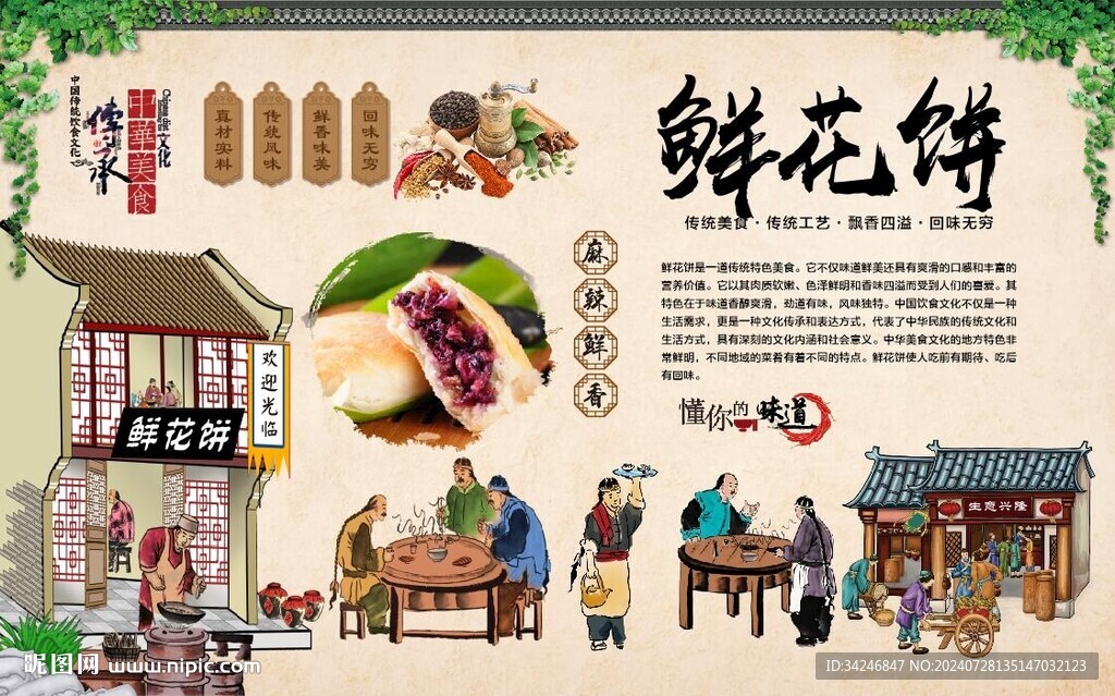 鮮花餅