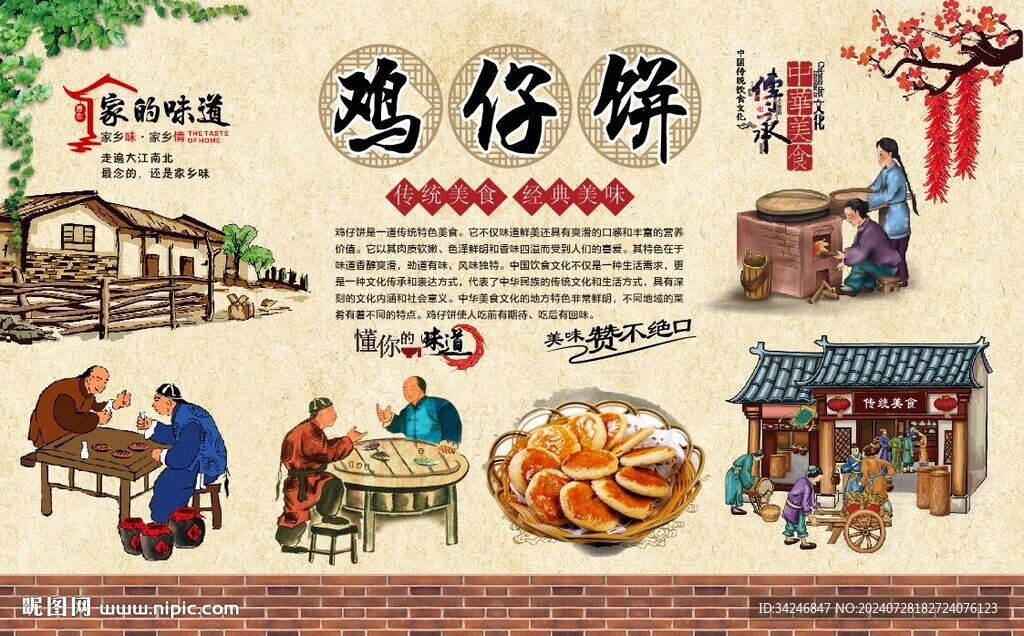 雞仔餅 