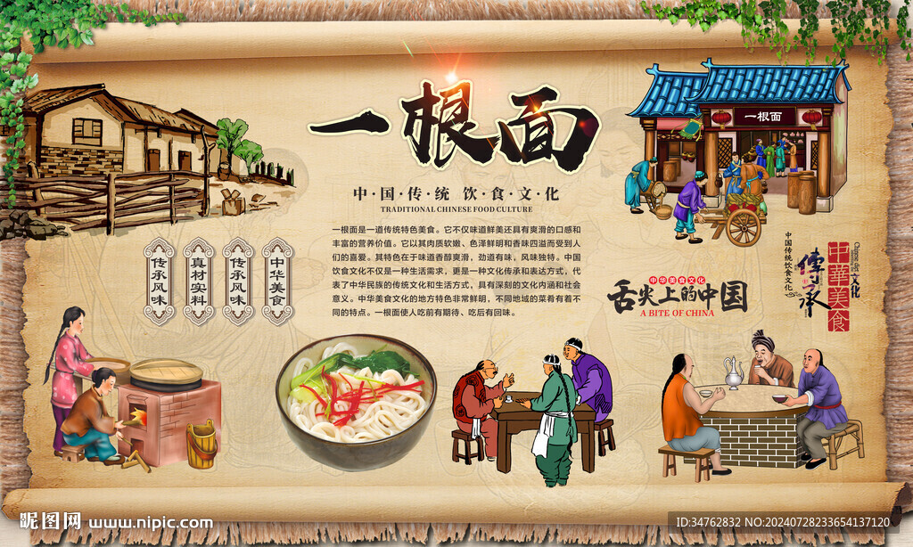 一根面 