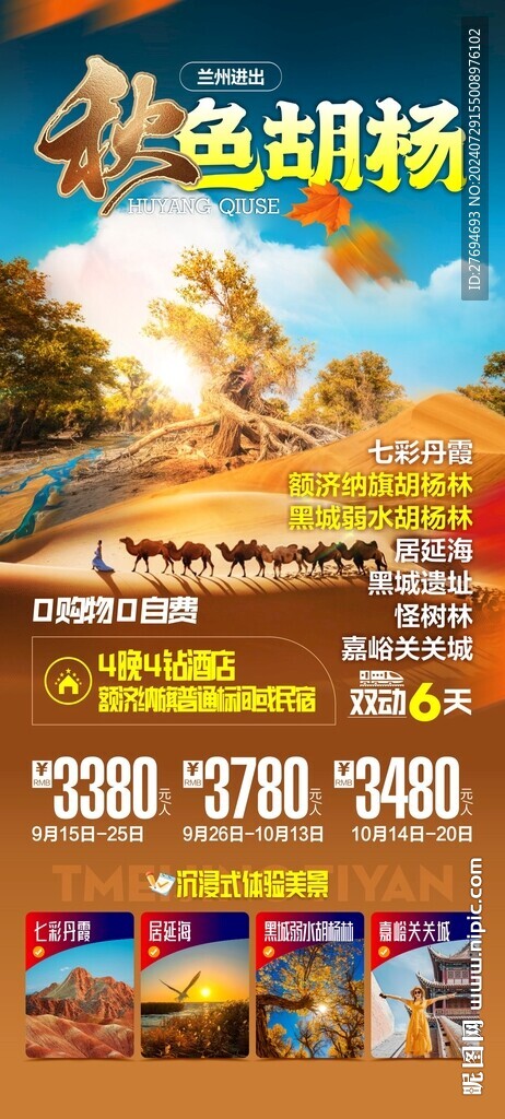 胡楊林海報